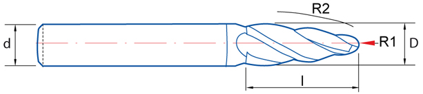 Фреза Izar 8,0 мм