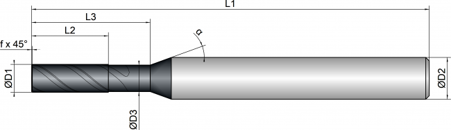 Фреза Hofmann & Vratny 4,0 мм