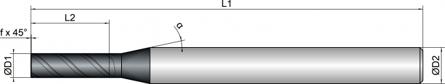 Фреза Hofmann & Vratny 5,0 мм