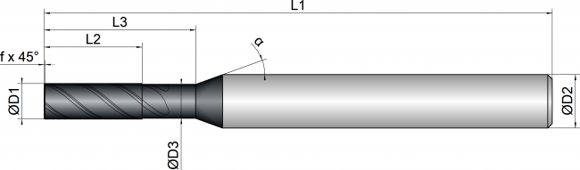 Фреза Hofmann & Vratny 4,0 мм