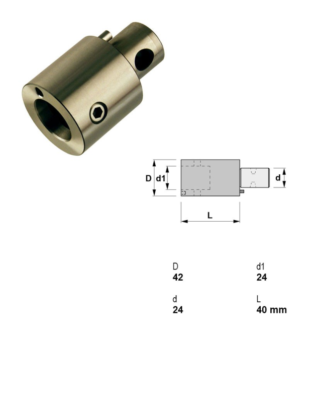 Подовжувач Canela 60.24.24/40