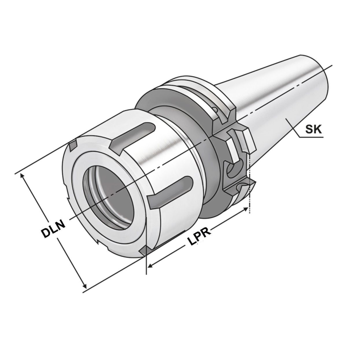 Цанговий патрон Kemmler 403.01.32