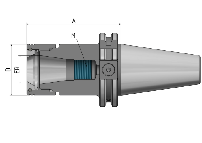 Цанговий патрон Schüssler Hawk Eye 714032-64